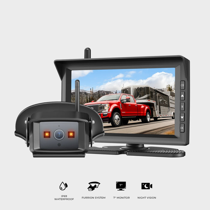W10 For Furrion Backup Camera For RV with 7 Monitor