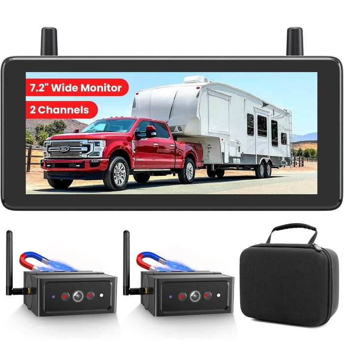 Solar4B Max 1080P Magnetic Wireless Backup Camera with DVR Loop Recording - Image 10