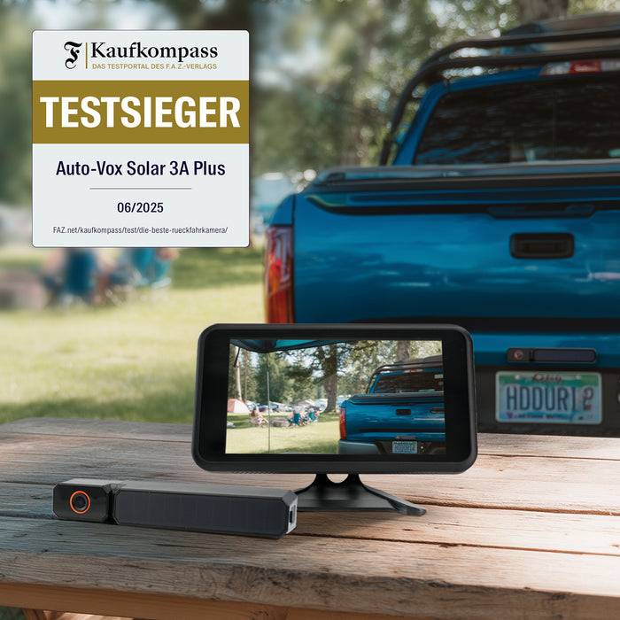 Solar3A Plus 1080P Rechargeable Wireless Backup Camera with Dual Channels Support - Image 2