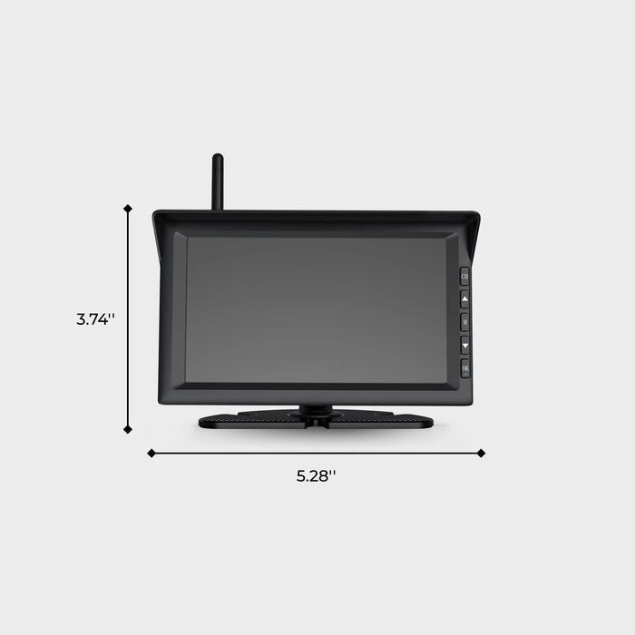 Solar3C Dual Backup Camera Kit with Monitor – 2 Wireless Cameras for RVTrailer - Image 4