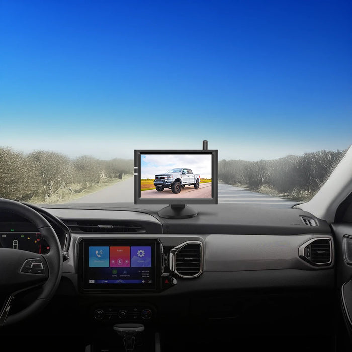 Solar1 Pro 480P Battery Powered Wireless Backup Camera with 5 Monitor for RV - Image 4