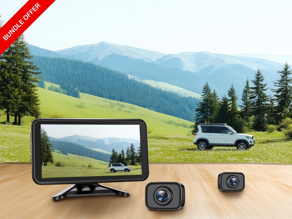 W12 1080P Wireless Backup Camera with 5 Monitor and Dual Camera Support - Image 7