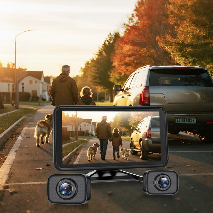 W12 1080P Wireless Backup Camera with 5 Monitor and Dual Camera Support - Image 8