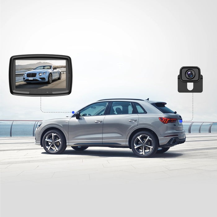 CS2 480P Wireless Backup Camera for Car & Truck with 4.3 Monitor - Image 8