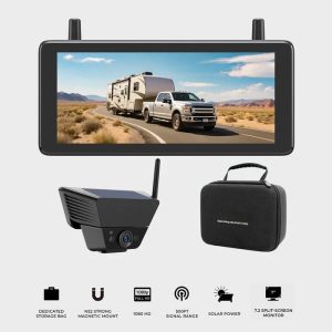 Solar 5B RV Magnetic Backup Camera with Loop Recording & Night Version