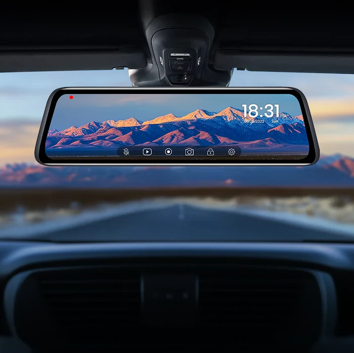T9 1080P Full Touch Screen Backup Camera & Dashcam 2 in 1 - Image 3