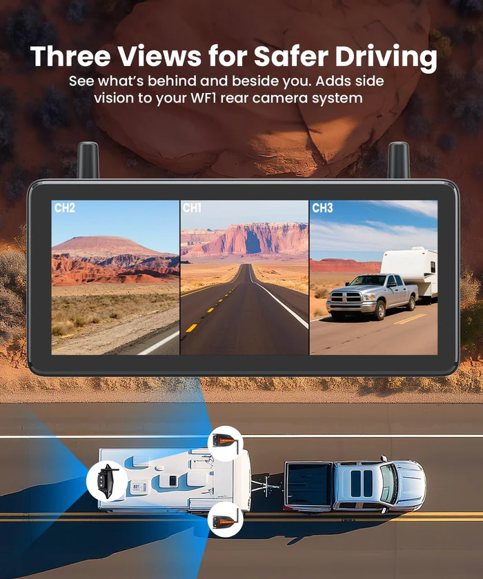 LeftRight Side Cameras For WF2 RV Camera System - Image 3