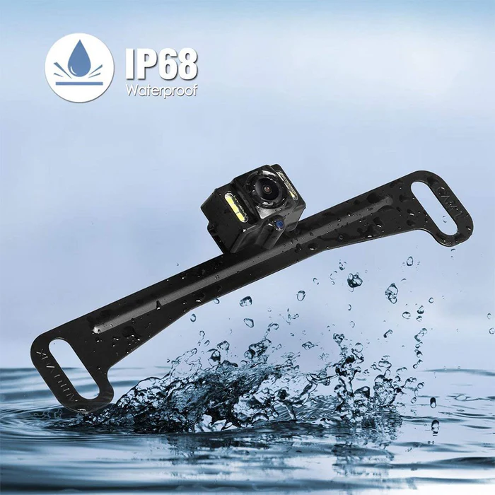 T2 480P Wired Rear View Mirror Backup Camera for Car, Truck and RV - Image 6